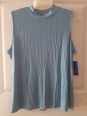 Sleeveless Top from Apt. 9 Icon Blue Women's XL New with Tags